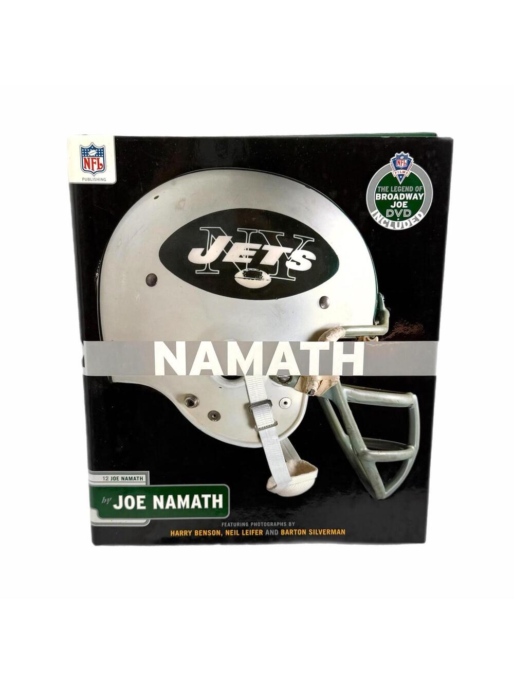 The Legend of Broadway By Joe Namath Hardcover Book with DVD – NY Jets